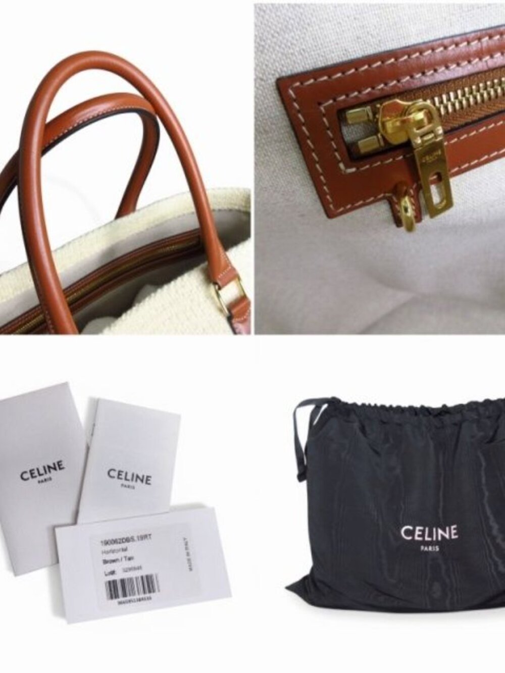 Celine Horizontal Tote Logo - Picture 9 of 9
